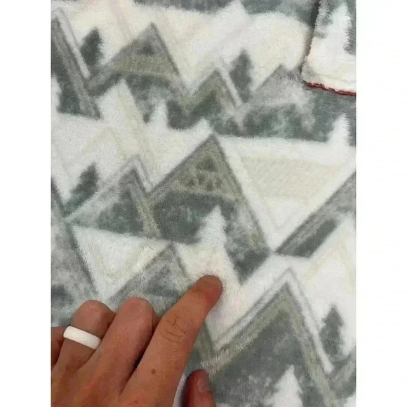 Southern Marsh North Basin Pullover Sweater 1/4 Zip Geometric Fleece Size M/L - Picture 4 of 13